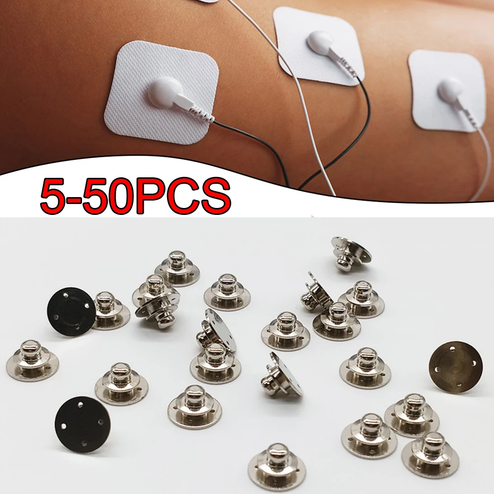 5PCS 3.9MM ECG Electrode Buckle EEG/openBCI EEG Electrode Precision Medical Sensor Acquisition Electrode Buckle