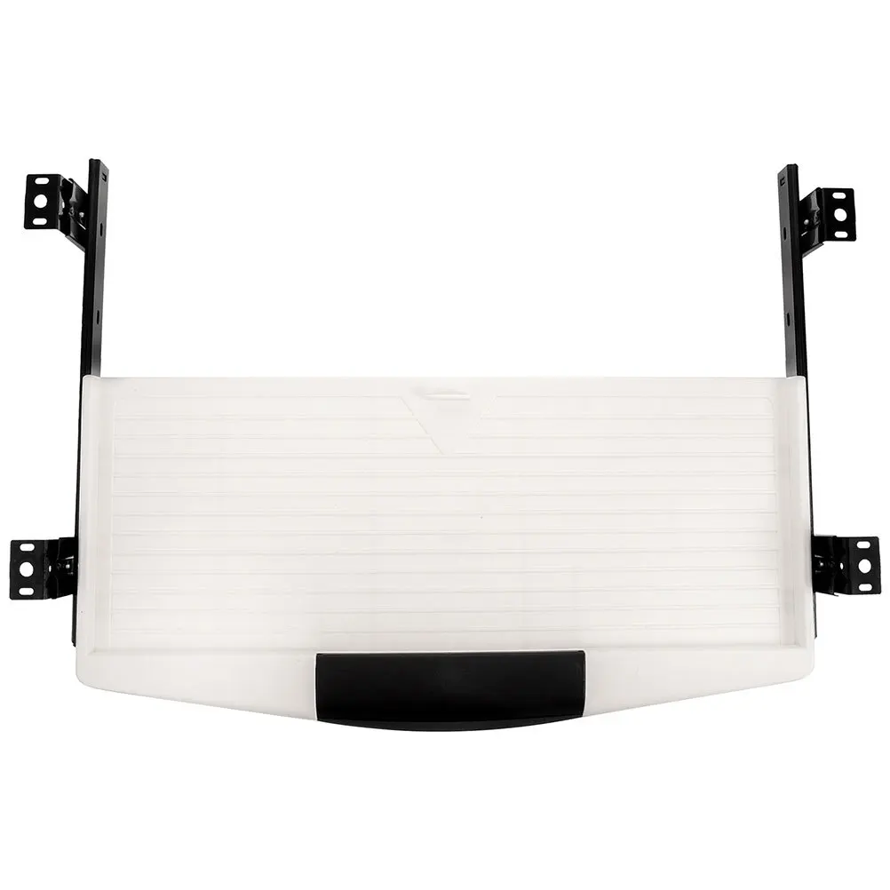 

1 Set Under Desk Tray Slide-Out Keyboard Holder Multi-Purpose Storage Tray Computer Keyboard Shelf Under Desk Sliding Drawer