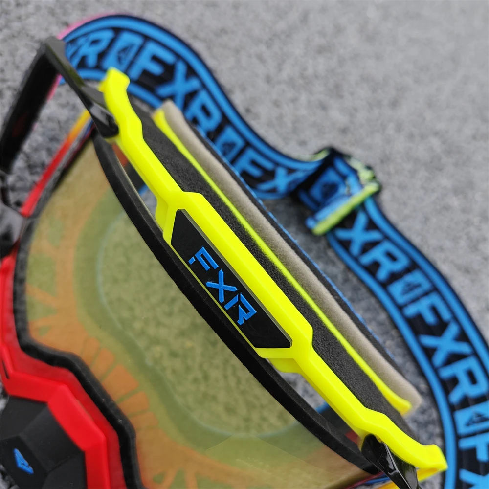 FXR Motocross Brille HD Objektiv Motorrad Anti-fog Brillen Reiten Gläser Männer Moto MX MTB Sonnenbrille Dirt Bike Zubehör – Detail 2