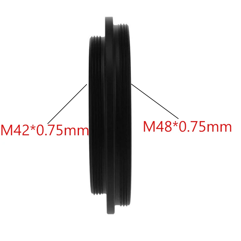 Adattatore Di Estensione Filettato M42/M48/M54 X0.75 Per Telescopi - Lunghezza 10mm