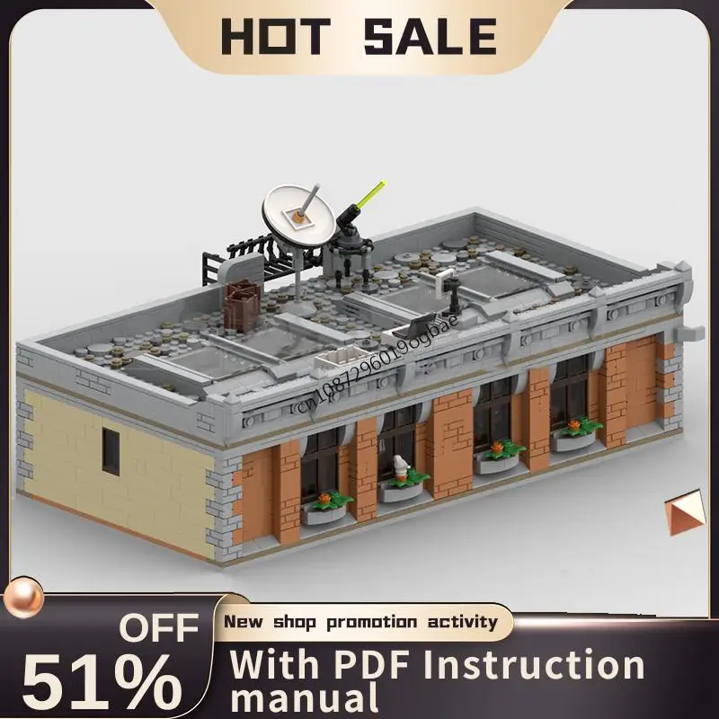 

New 2565pcs City Hot Selling Street View Moc Modular Prime-Time Model Building Blocks Diy Creative Ideas Kids Toys Birthday Gift