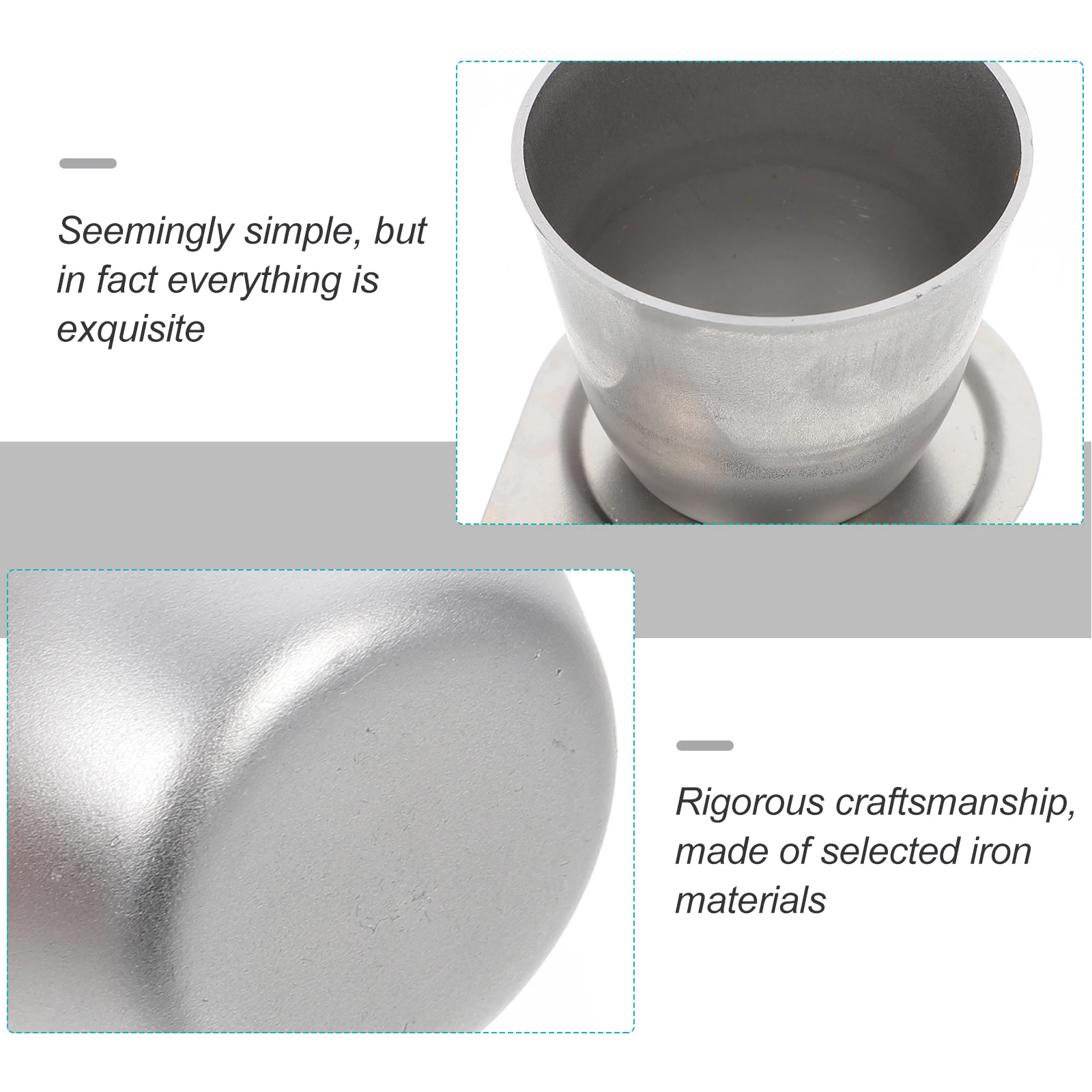 High Temperature Resistant Crucible Melting Laboratory Metal Cup Lid Multifunction Durable Iron Casting Refining Tool