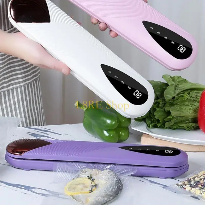 L8RE 진공 푸드 실러 저장 실러 충전식 핸드 헬드 펌프 식품 저장 진공 청소기