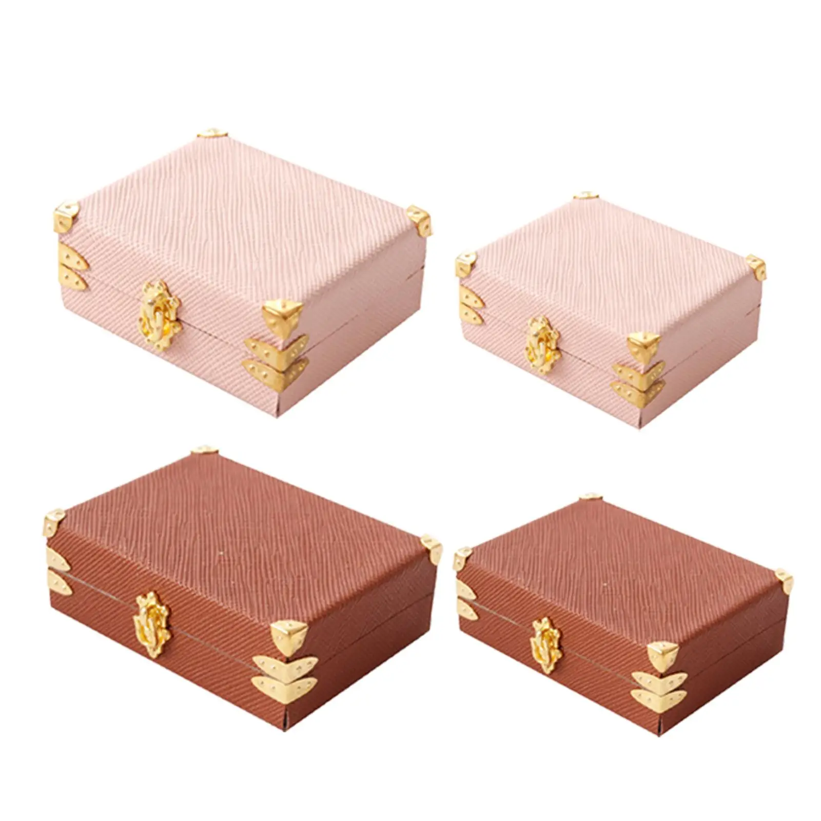 

1:12 Doll House Suitcase Dollhouse Miniature Micro Landscape Simulation Vivid