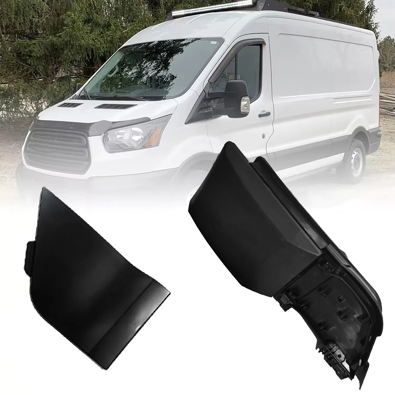 

Fuel Tank Housing Flap Door Cover Primed Black For Ford Transit MK8 2014-2019 1829959 BK31V405A02CC Car Accessories