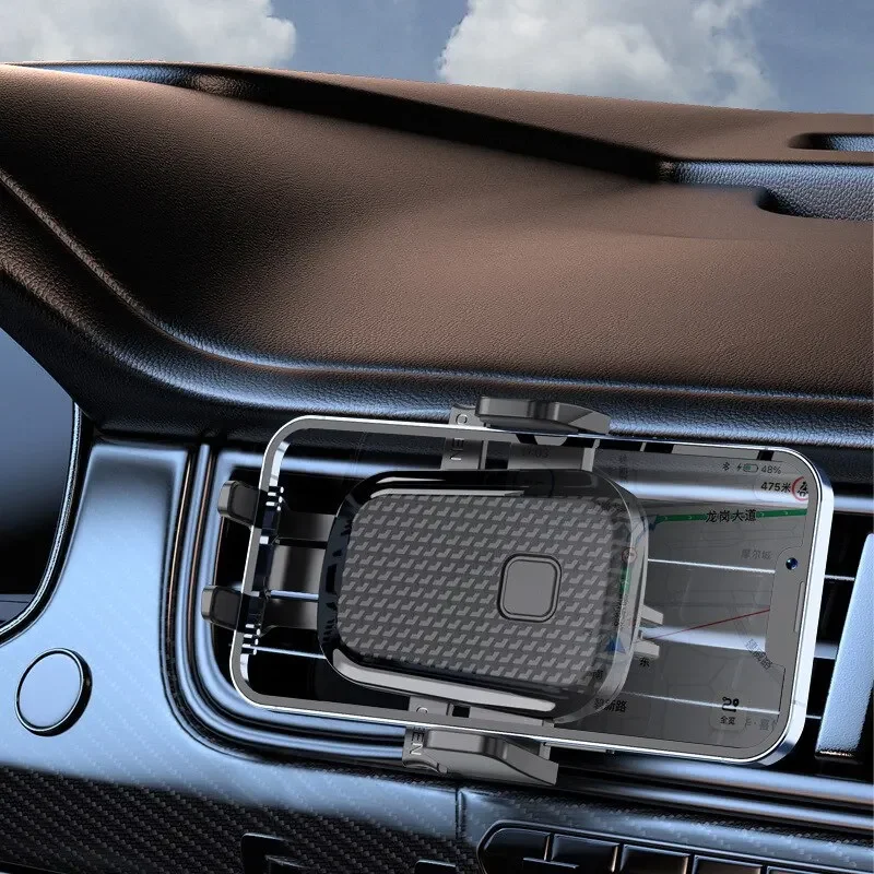 Universal Car Phone Holder Air Vent Clip Universal Mobile Phone GPS Stand Support In Car Mount Adjustable Auto Bracket