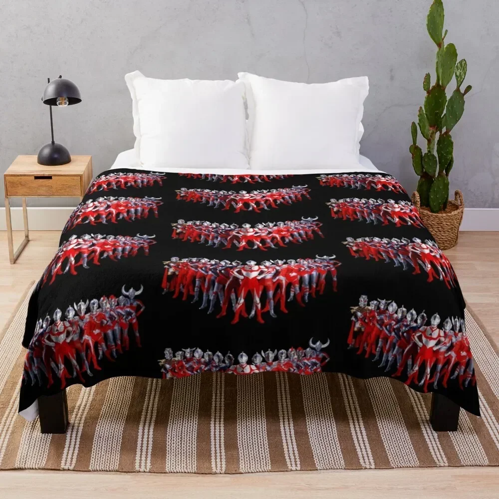 

The Ultramen! Throw Blanket Luxury Brand Beautifuls Thermals For Travel Blankets