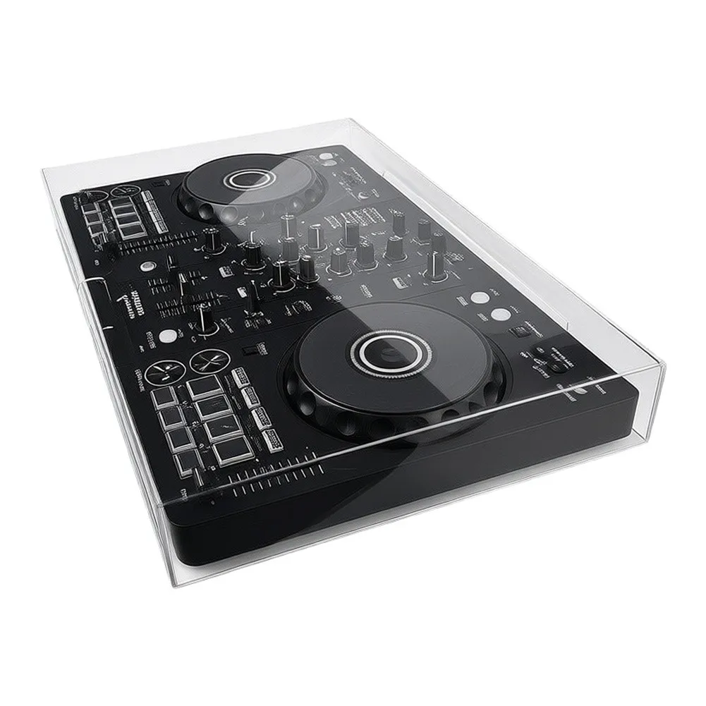 Transparent For Acrylic Dust Cover For DDJ FLX4 DJ Controller Scratch Resistant Protective Case Shield For Home Studio Live Perf