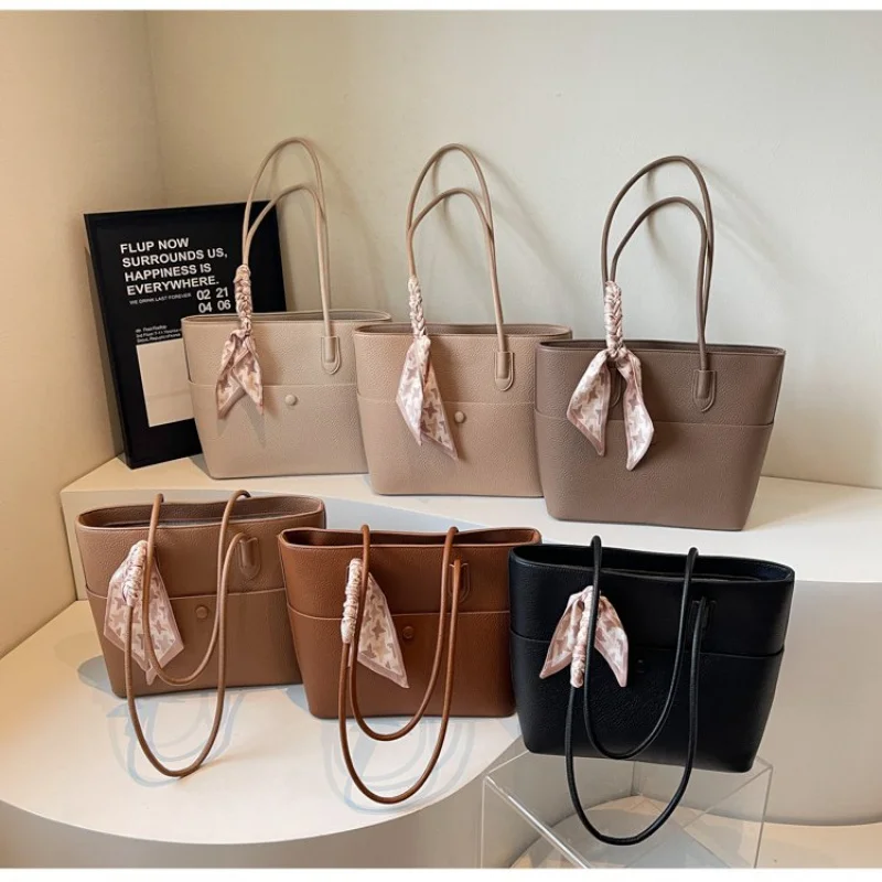 

Элегантная кожаная сумка через плечо, женская сумка через плечо, сумка-тоут, классические сумки известного дизайнера