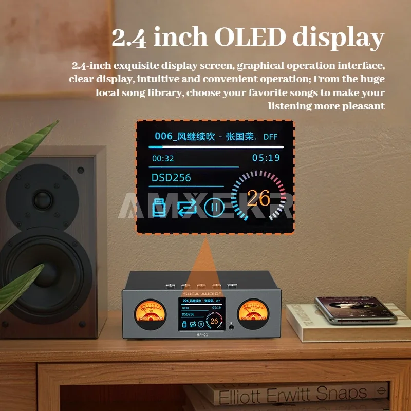 Odtwarzacz cyfrowy SUCAAUDIO Hi-Fi Fever Lossless USB Digital USB Pre-stage Turntable DSD Audio Decoder