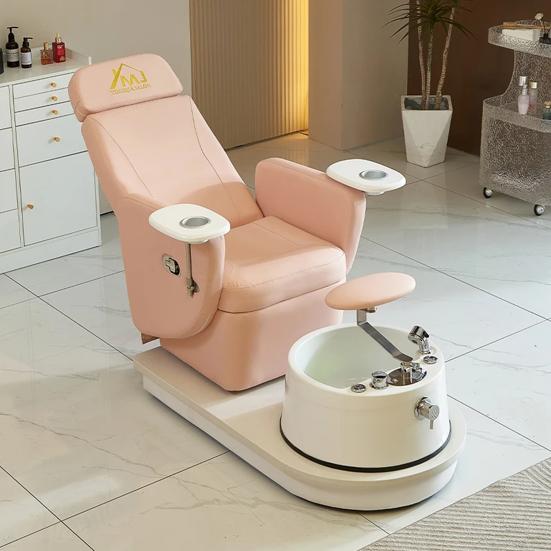 Electric foot-washing and foot-soaking chiropody ear-picking, foot-massage, beauty couch, manicure sofa bed