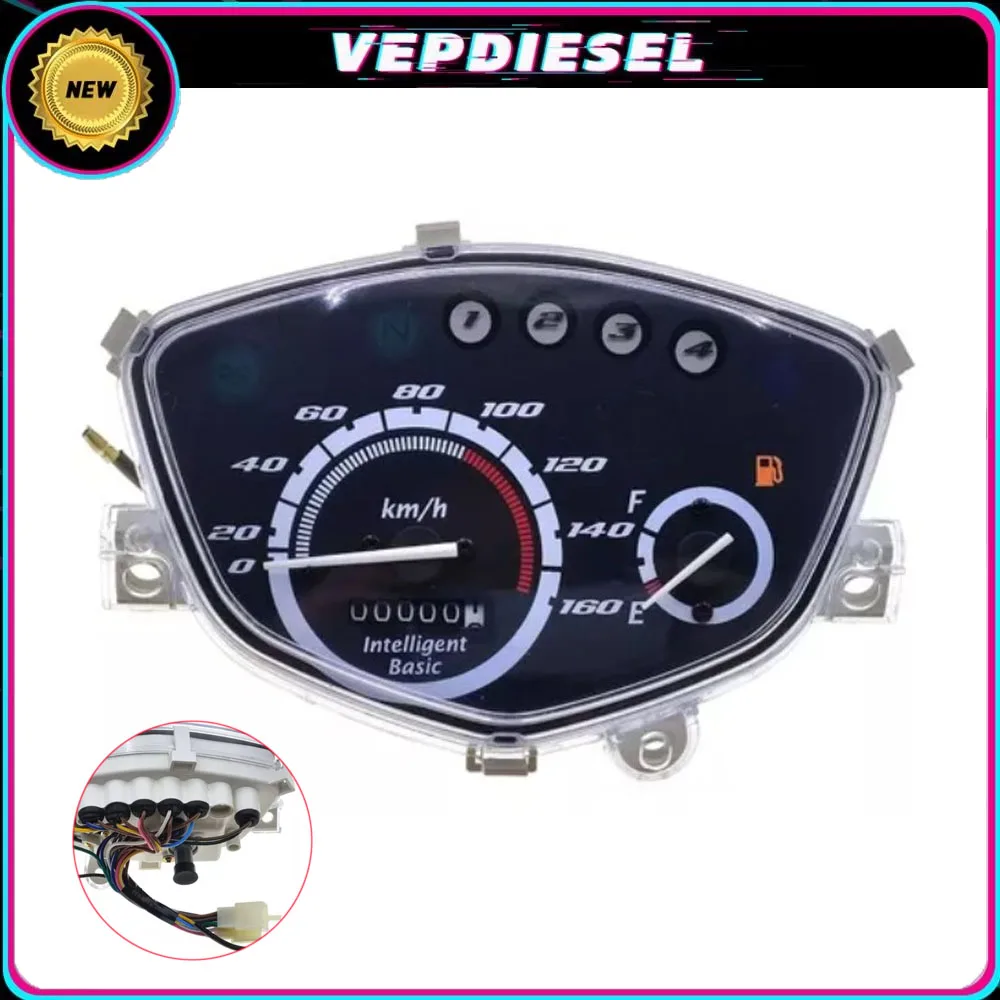 

New Motorcycle Dashboard Speedometer For Yamaha Crypton 110 Digital Display Speedometer Motorbike Tachometer Moto Accessories