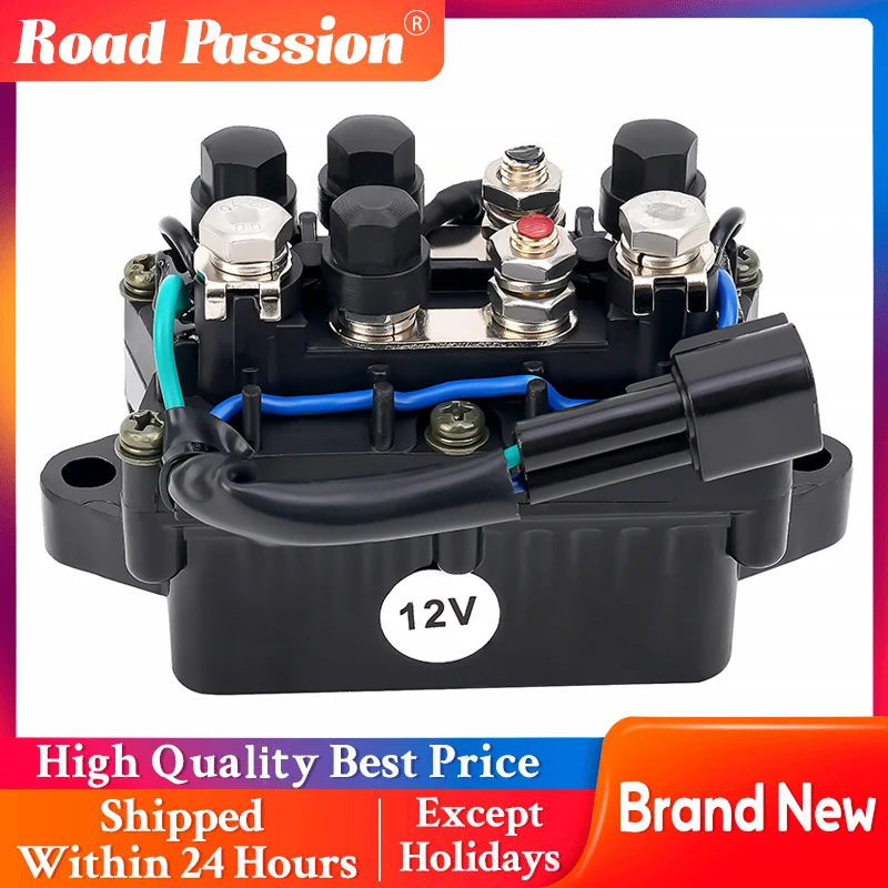 

Road Passion 12V Starter Relay Solenoid For Yamaha F75 L FT60 FT25F FL115 ETL FL200 ETX F90 F80B F70A F50F F40F F40 F300 F30B