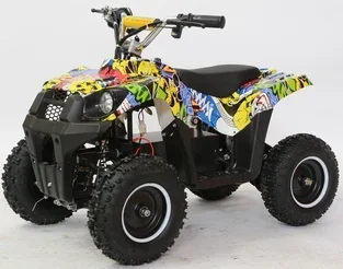 800W/36V 1000W Brush Motor Off Road 49cc Mini Quad Bikes For Sale Electric Atv For Kids E-atvs