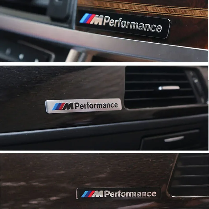 Car Sticker Body Trunk Emblem M Performance Badge Decoration Auto Refit Decals For Bmw E46 E90 E60 F10 F30 E39 E36 F20 E82 M F10