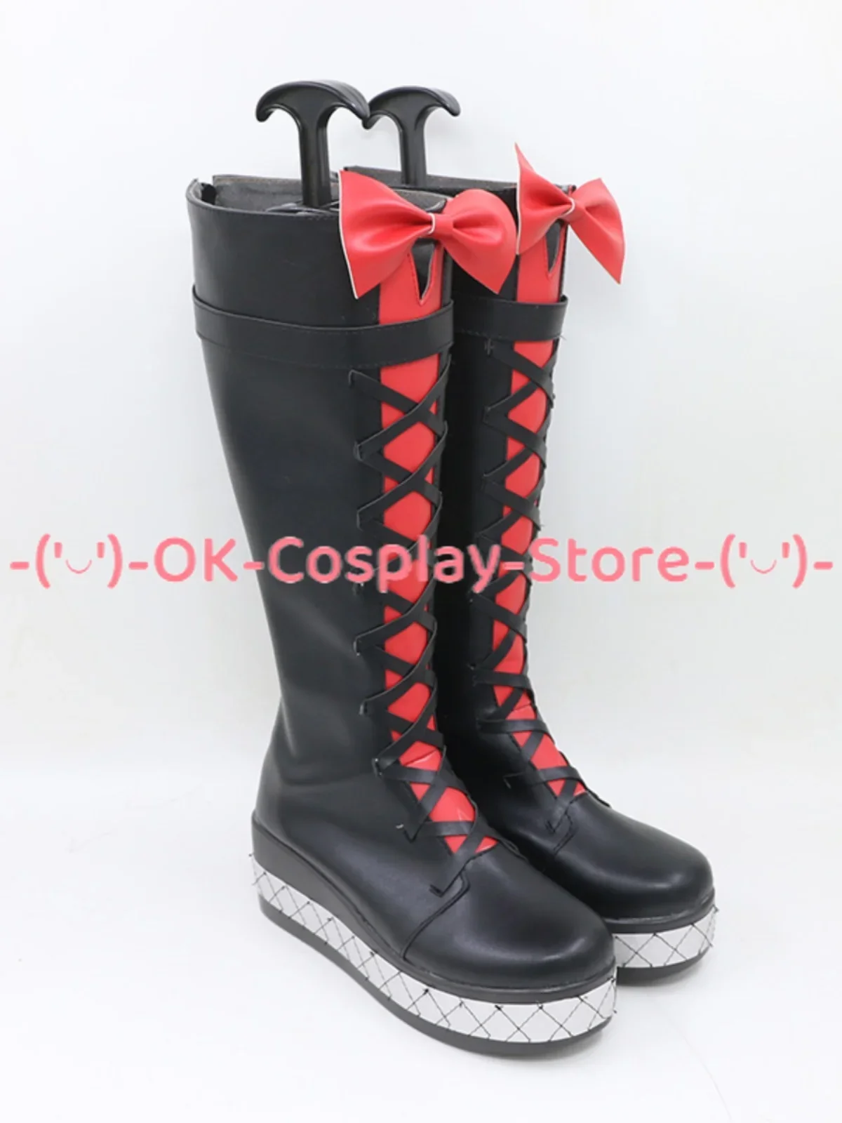 Witch M Andersdotter Cosplay Shoes Genshin Impact Cosplay Props PU Leather Shoes Halloween Carnival Boots Custom Made