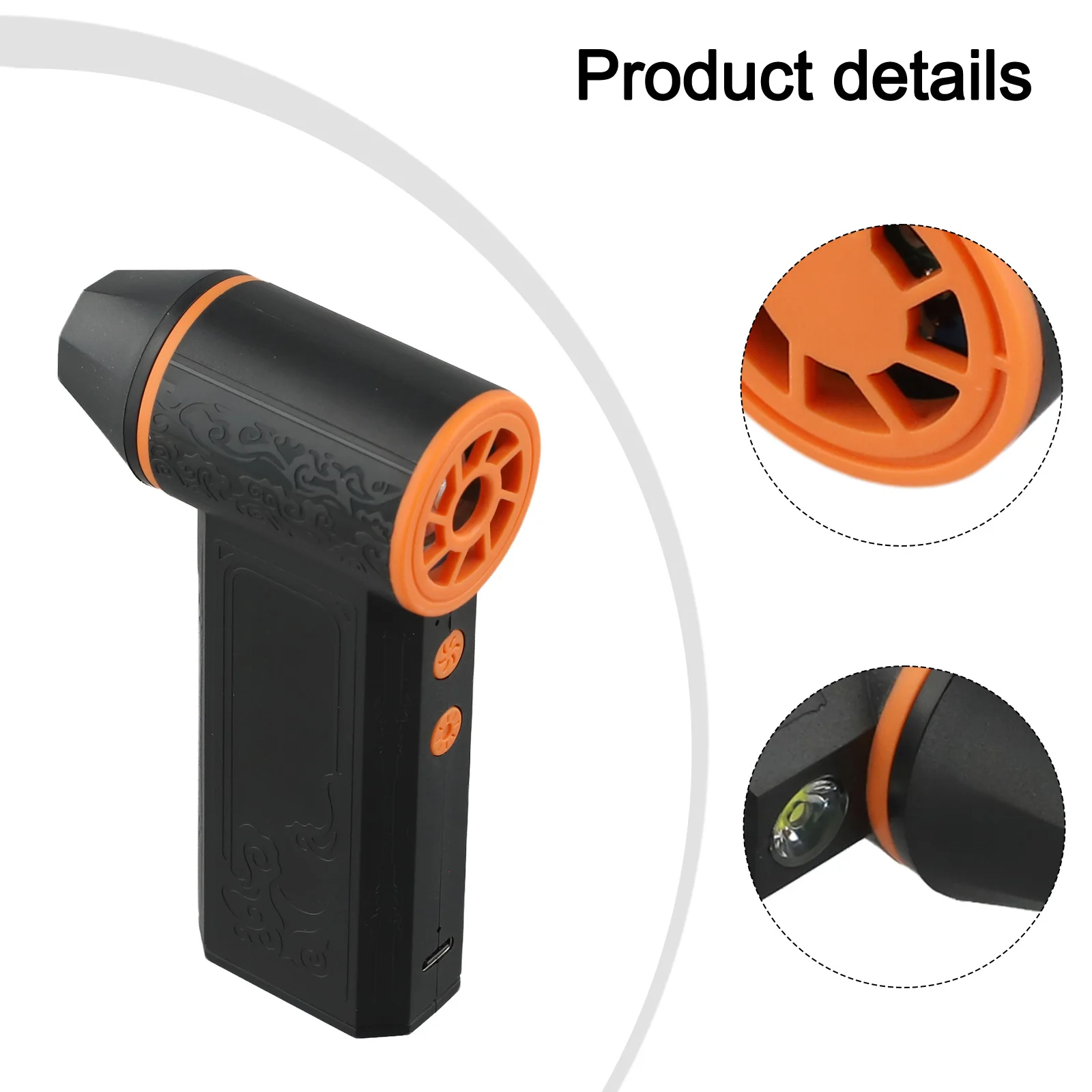 

Adjustable Turbo Fan with 110000 RPM Brushless Motor for Powerful Airflow and Efficient Cooling in Various Environments