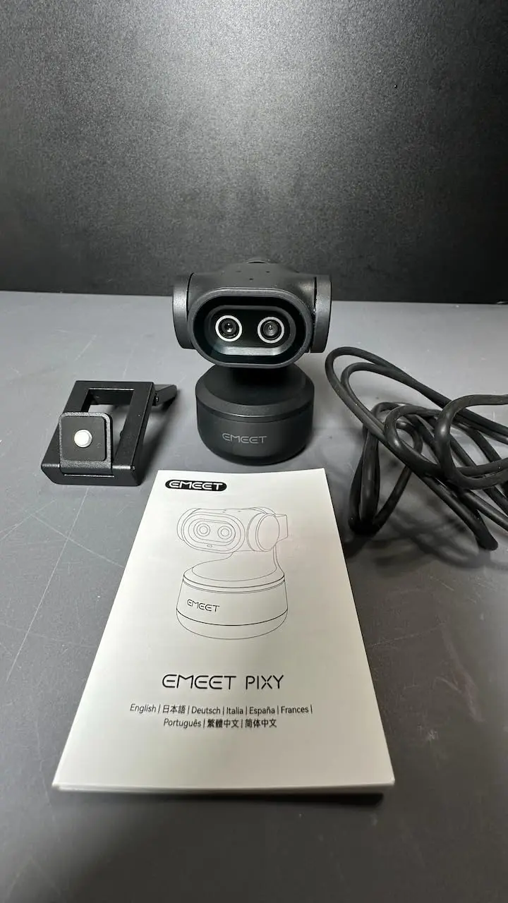 EMEET PIXY Dual-Camera AI-Powered PTZ 4K Camera,1/2.55'' Sony
