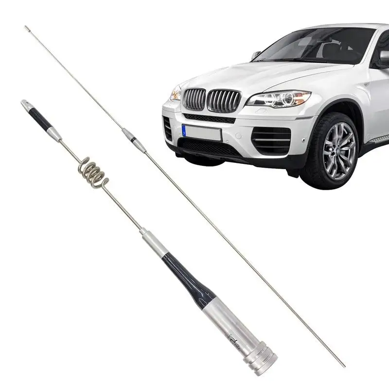 Vehicle Antenna Double Bands Anti-Collision Car Antennas Adjustable Height High-Performance Stable Signal Transmission For