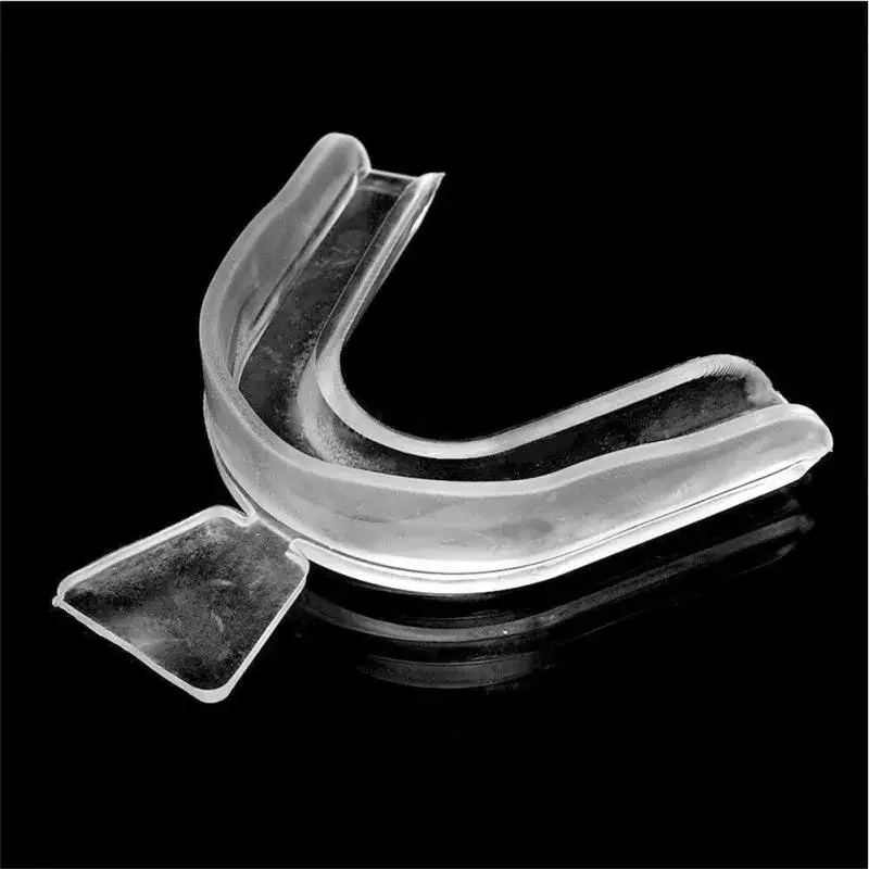 2pcs Soft Silicon Tooth Dental Mouth Guard Teeth Whitening Trays Bleaching Tooth Whitener Mouth Guard Oral Care Hygiene