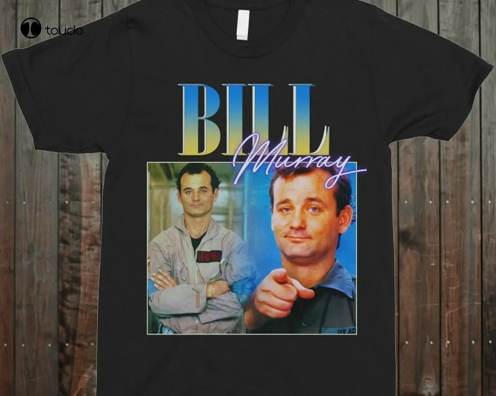 Bill Murray 90S Crewneck Vintage T-Shirt Tee Shirt Custom aldult Teen unisex digital printing Tee shirt fashion funny new unisex