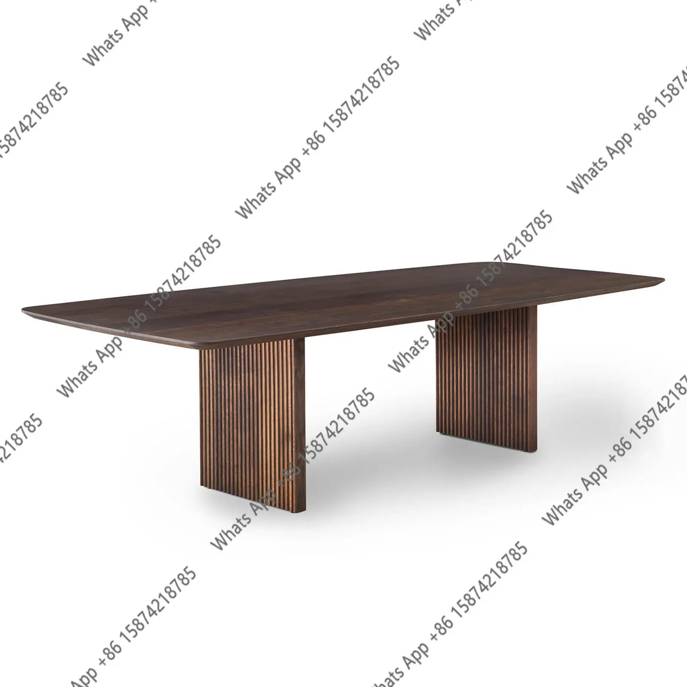 Mesa de Comedor Nórdica de Madera Maciza, Mesa de Comedor Moderna y Sencilla para el Hogar, Mesa Larga, Mesa Rectangular para Conferencias y Oficina