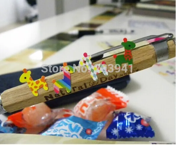 1Pack Schattige Giraffe & Uil Stijl Cartoon Sticker Decoratie Label Notebook Sticker Briefpapier