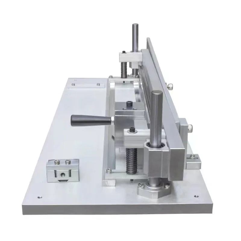 Manual rigid box V U shape grooving machine for cardboard MDF paper Grey board chipboard slotting cutting making sample  groove