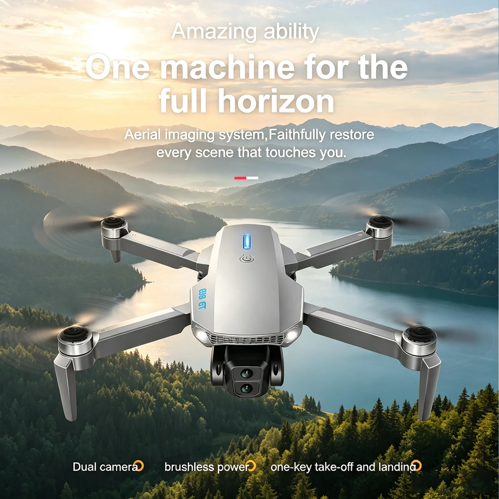 E88GT RC-Drohne 4K Professione – Drone Camera Professional Bewertung und Preis