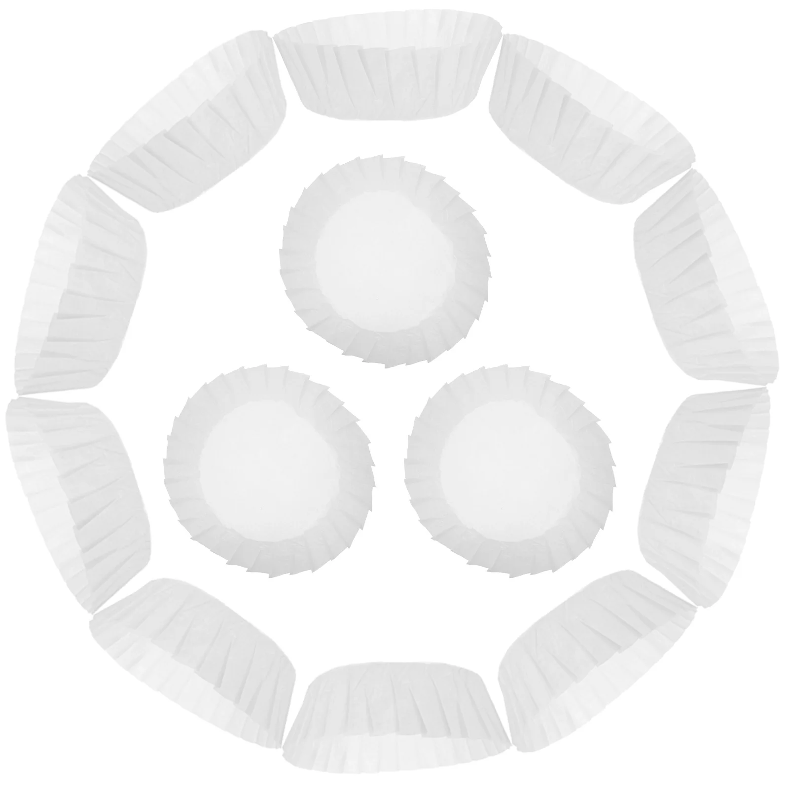 

50Pcs Grease-Proof Basque Cake Liners Non-Stick Paper Sheets for Baking and Desserts Dessert Liners Paper Tray for Bun