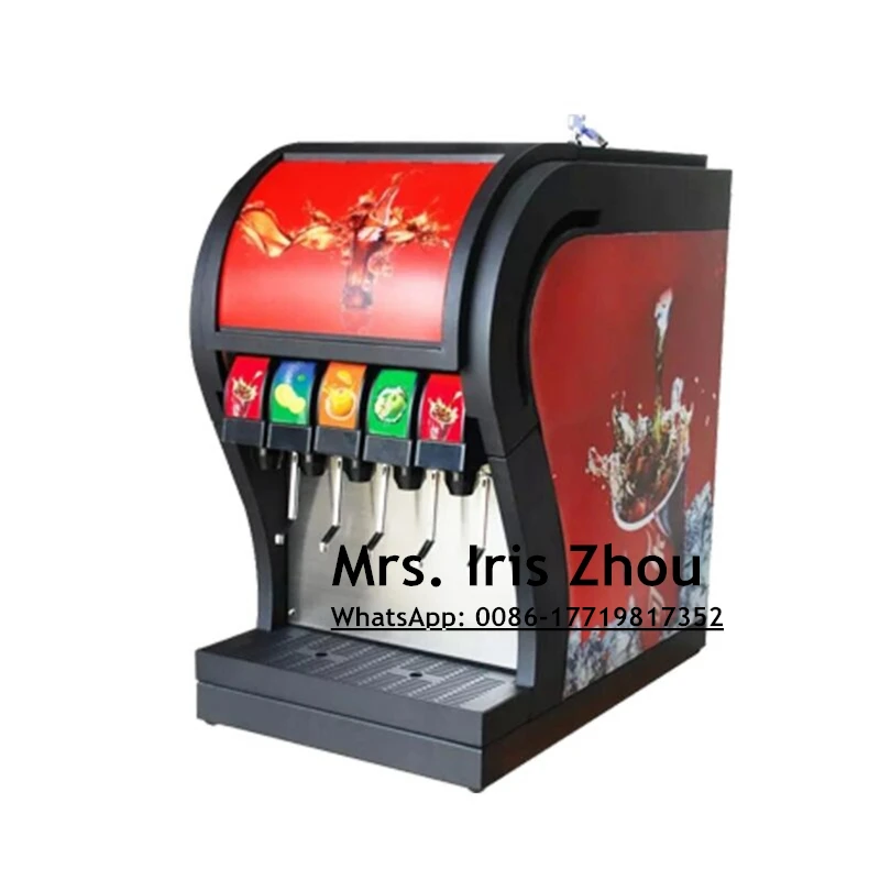 CFR-Distributeur de soda pour la fabrication de boissons alcoolisées dans l'Oregon, machine à 5 valves, forteresse R134a, 110V, 220V, par mer