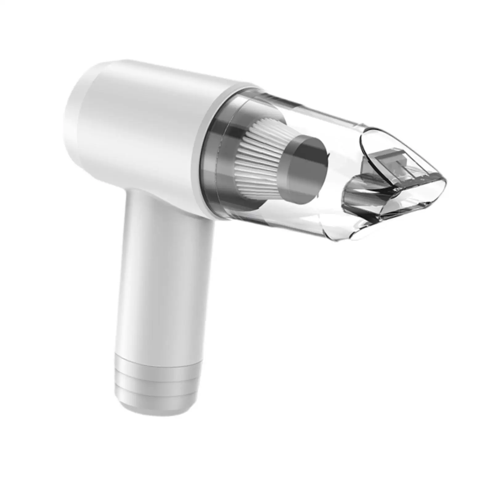 Aspirador de mano para coche, pequeño, multiusos, recargable, potente, Mini aspirador de mano, limpiador Interior automotriz