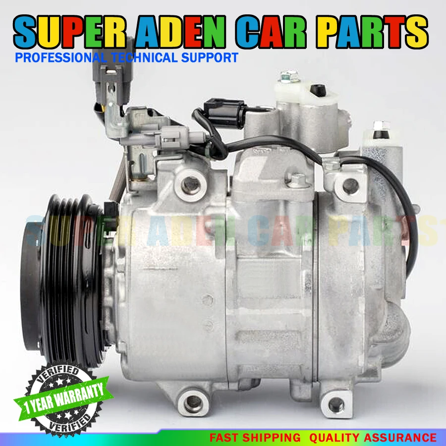 

A/C Air Conditioning Conditioner Compressor For Toyota IQ KGJ 8831074010 8831074012 8831074021 4472603351 8831074022 447260-3351
