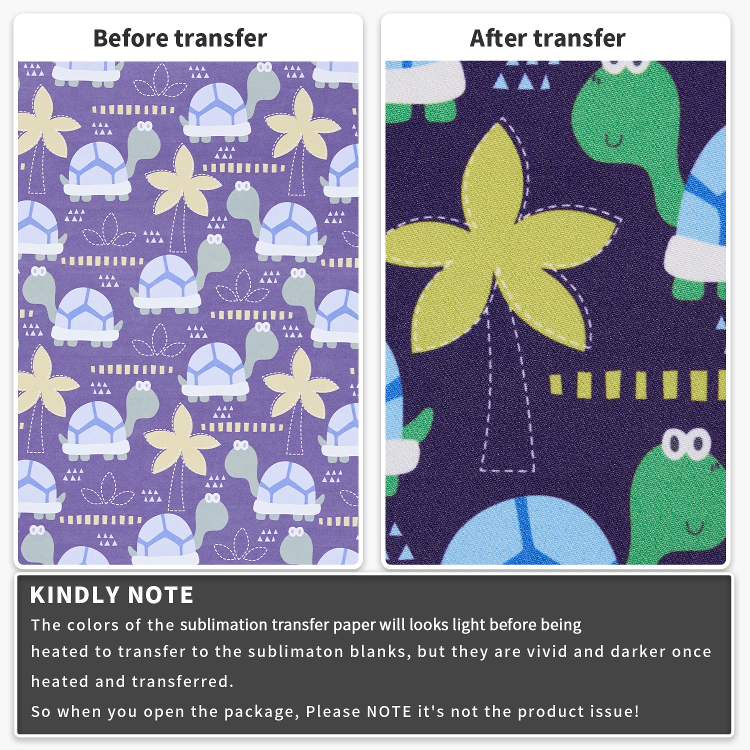 Lucky Goddness Plant Green Leaf Transfer Ink 1 Pcs 12x12 IN Flower Sublimation Transfer Paper Ink for Heat Press T-Shirts Mugs