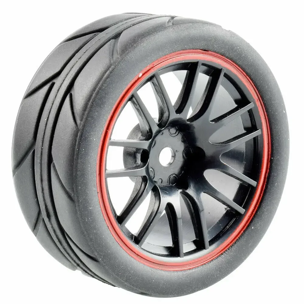 

RC 9068-6087 Grip TiresTires & Wheel sets For HSP HPI 1/10 1:10 On-Road Racing Car