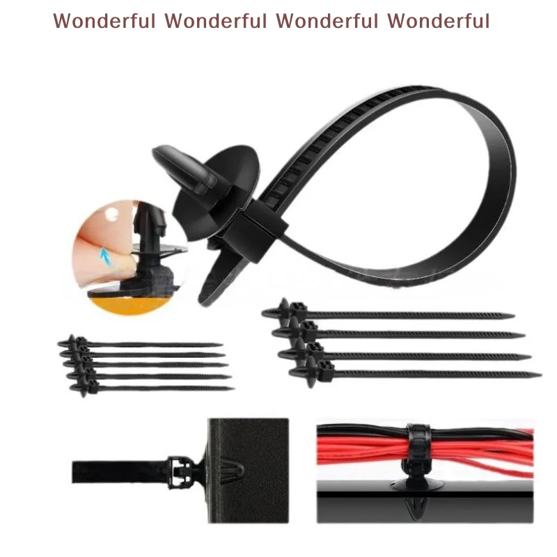 Car Exterior Trim Fastener Clips Universal Push Retainer Rivet Set Sturdy Nylon Bumper Clips for  Door Repair