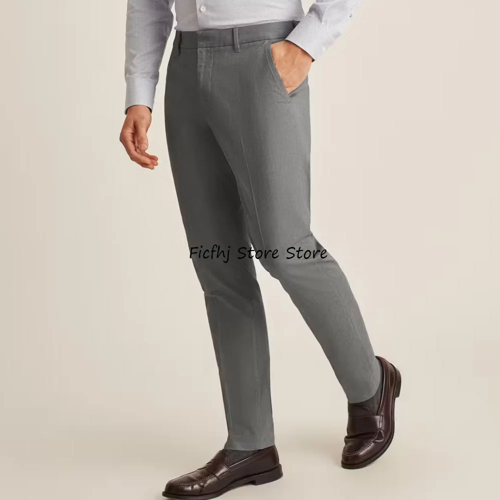 

Рабочие брюки, мужские брюки пошиття для мужчин, прямые брюки из полиэстера, деловые повседневные брюки, классическая одежда