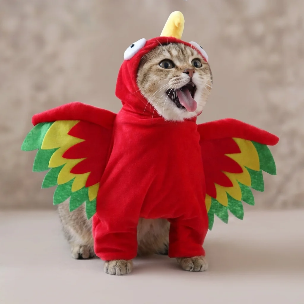 Parrot Dog Costume 2