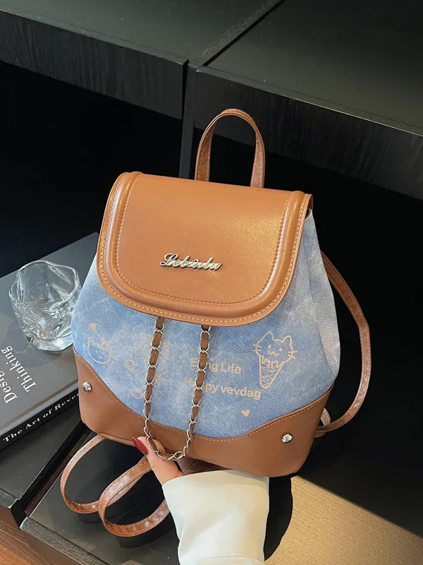

Ele Ladies Bapa 2025 Autumn New Sle Travel Bag Soft Handle Medium Hardn Polyester Magnetic Bule Closure
