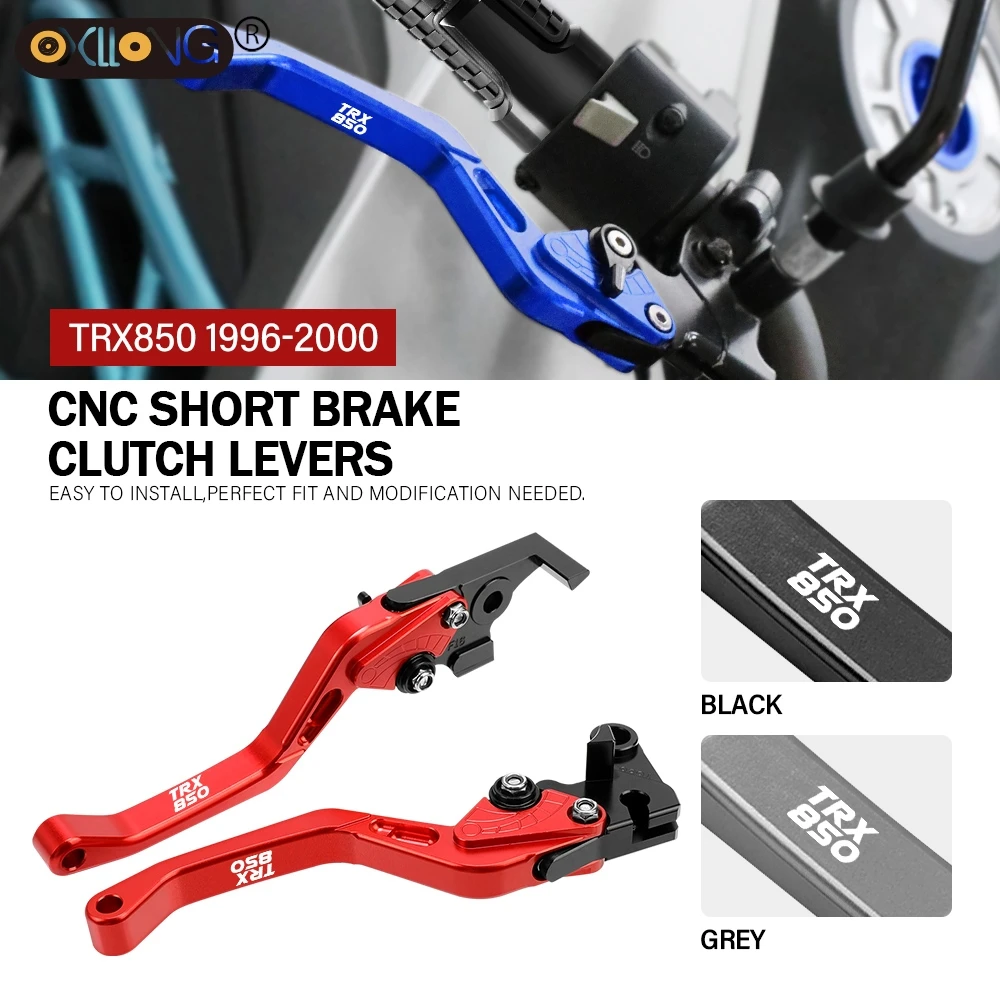 

CNC Aluminum Motorcycle Short Brake Clutch Levers Accessories Parts For YAMAHA TRX850 TRX 850 1996 1997 1998 1999 2000