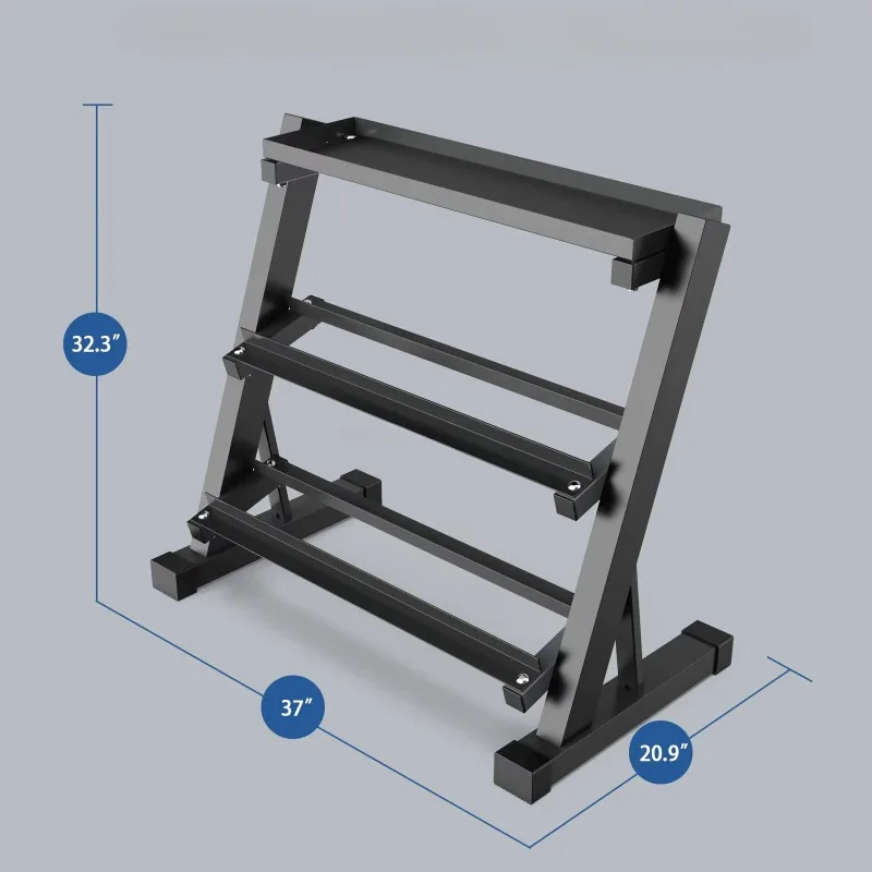 3-stufiges Hantelregal für 8, – Fitness Equipment Bewertung und Preis