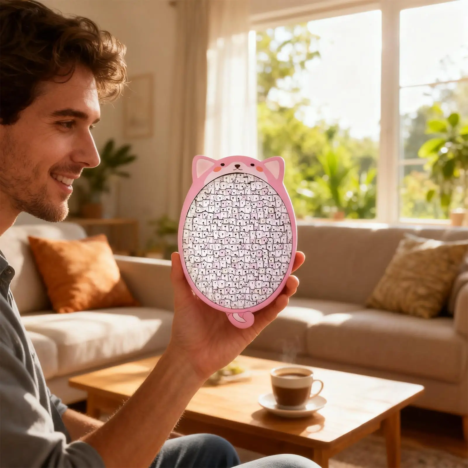 

Cute Puzzles Funny Educational Toys Wooden Adults Animal Jigsaw Puzzles For Kids Animal Lovers Friends Family Girls Christmas