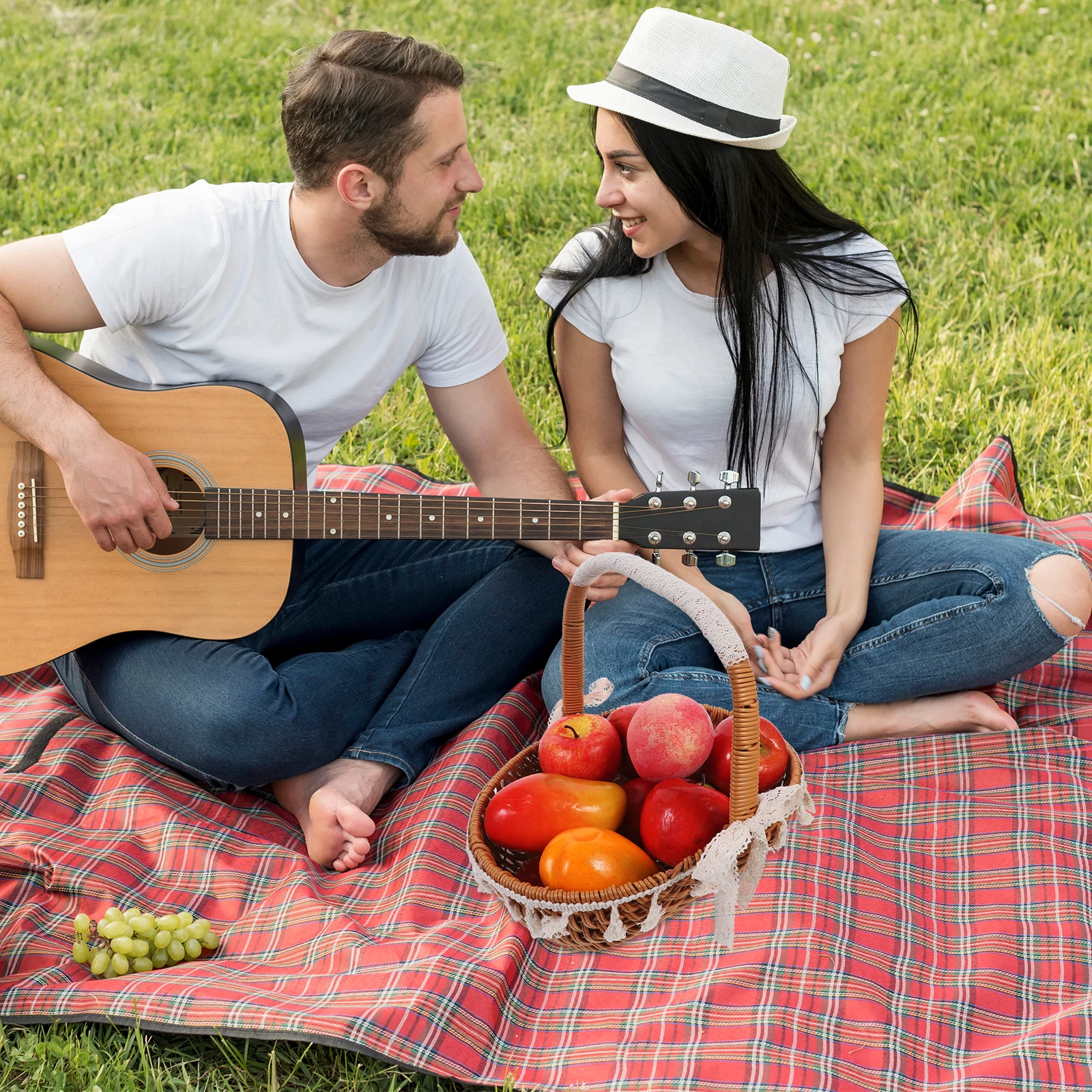 

Rustic Imitation Woven Basket Exquisite Craftsmanship Storage Organizer for Home Office Store Decor Imitation Woven Basket