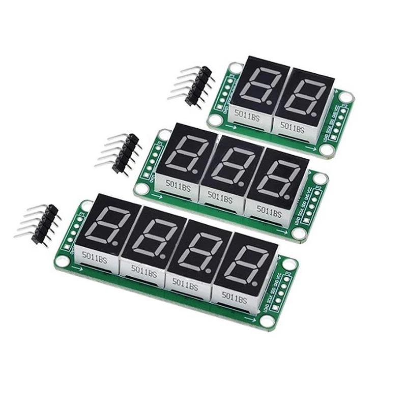 محرك ثابت 2 3 4 قطعة أنبوب رقمي وحدة عرض LED 2 أنبوب رقمي 74HC595 100% جديد وأصلي لاردوينو