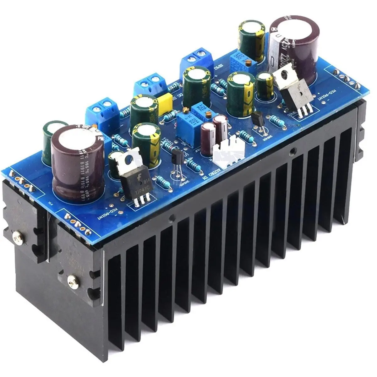 

(A23G) DIY Набор для сборки аудиофильской ламповой HIFI-платы усилителя мощности 1969 года, DC12-30V 20Wx2