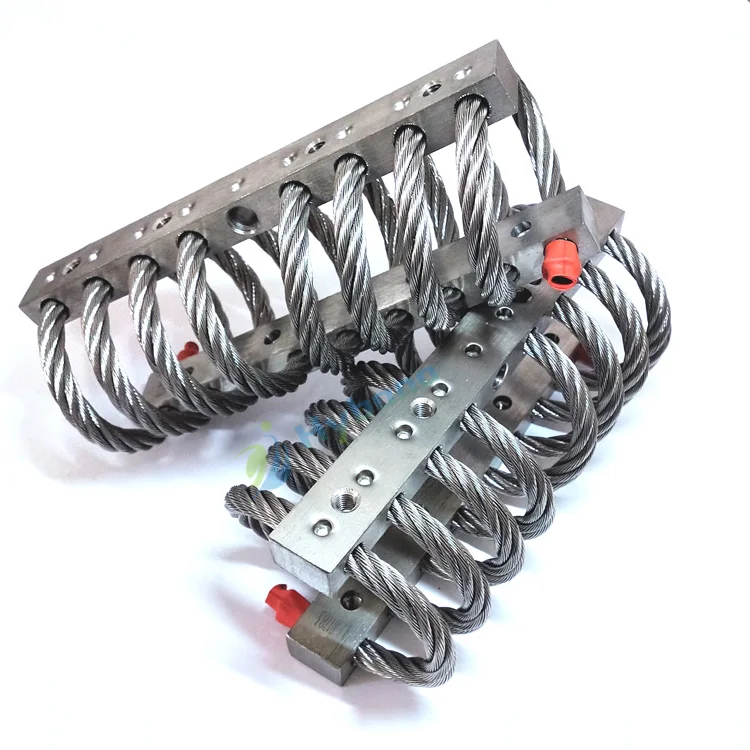 Container Transport Kompressor Vibration Stoßdämpfung Drahtseil Isolator