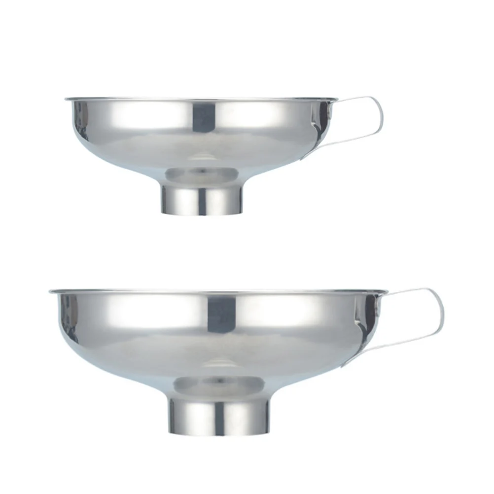 

Wide Mouth Stainless Steel Sauce Jam Household Strainer Rustproof Food Safe Stainless Steel Strainer Fits Containers