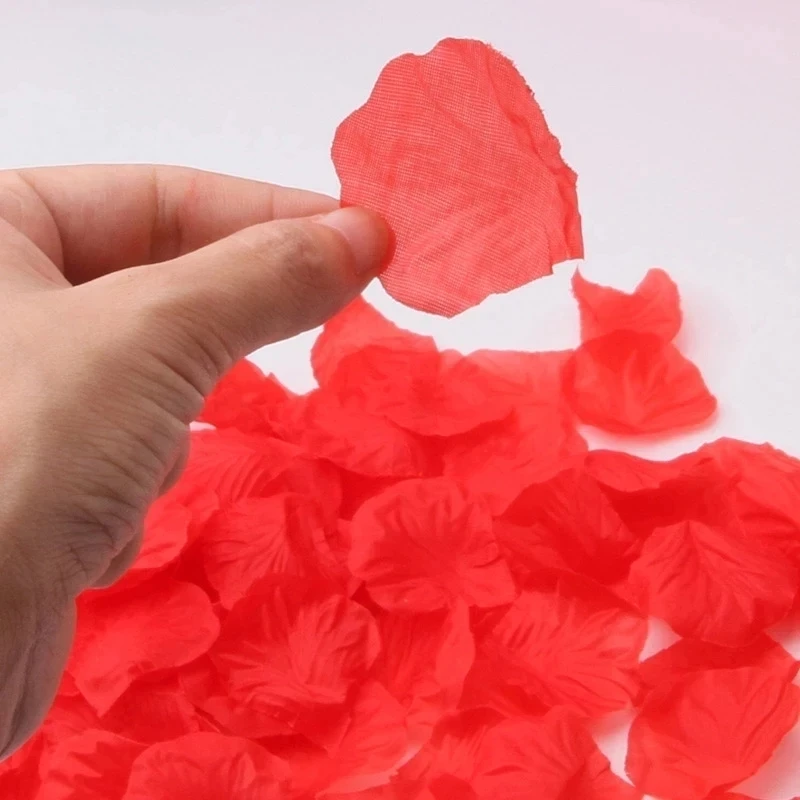 100/500/1000Pcs Silk Rose Petals Artificial Flower Home Decor For Wedding Party Decorations Valentine Day Gifts Fake Flower