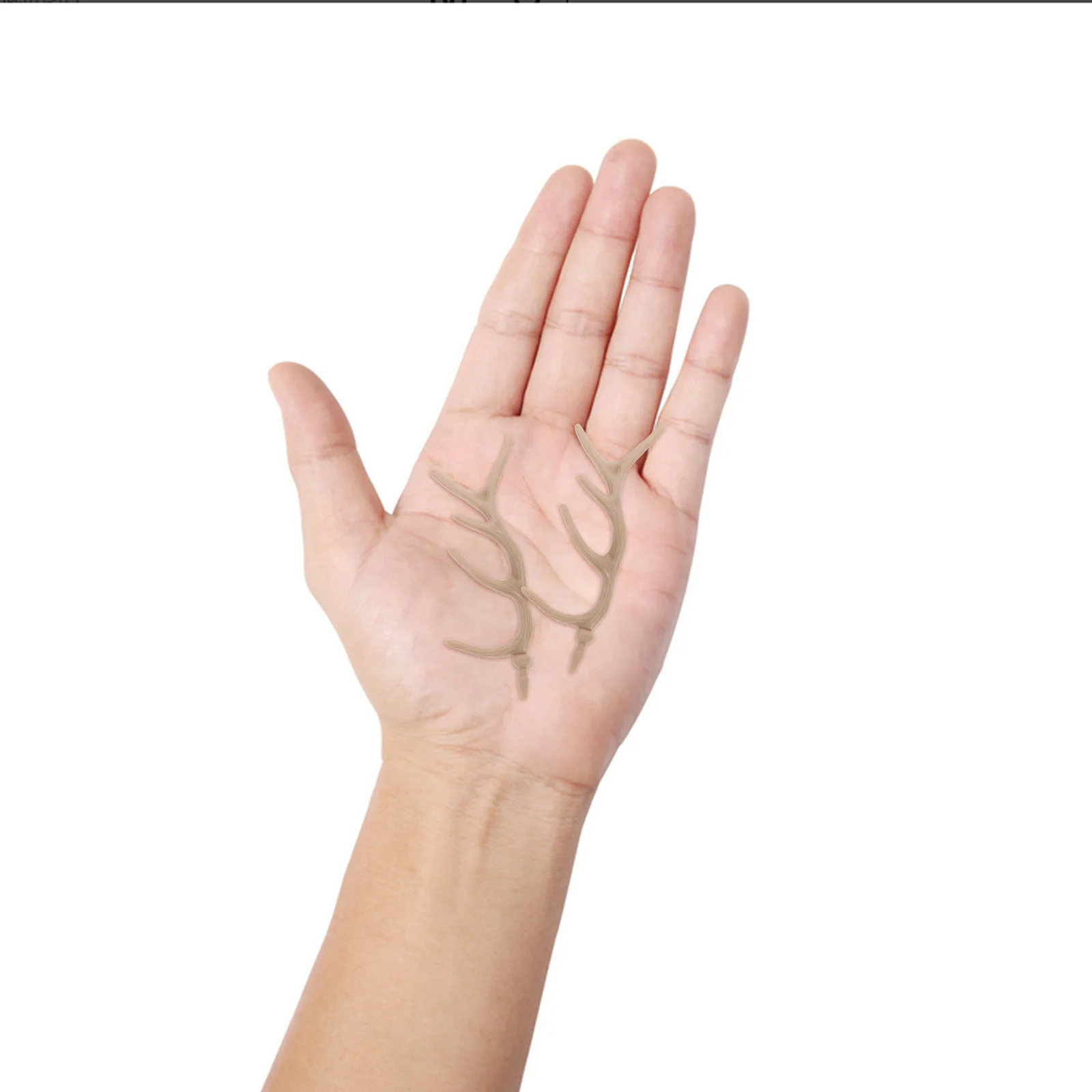 

12Pairs Christmas Snowman Antler Branches DIY Accessories Handmade Delicate Plastic Craft Decoration Plastic Branch Antlers