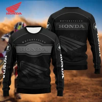 Camiseta de manga larga Honda para competición de motos todoterreno, Top deportivo cómodo, superventas de verano